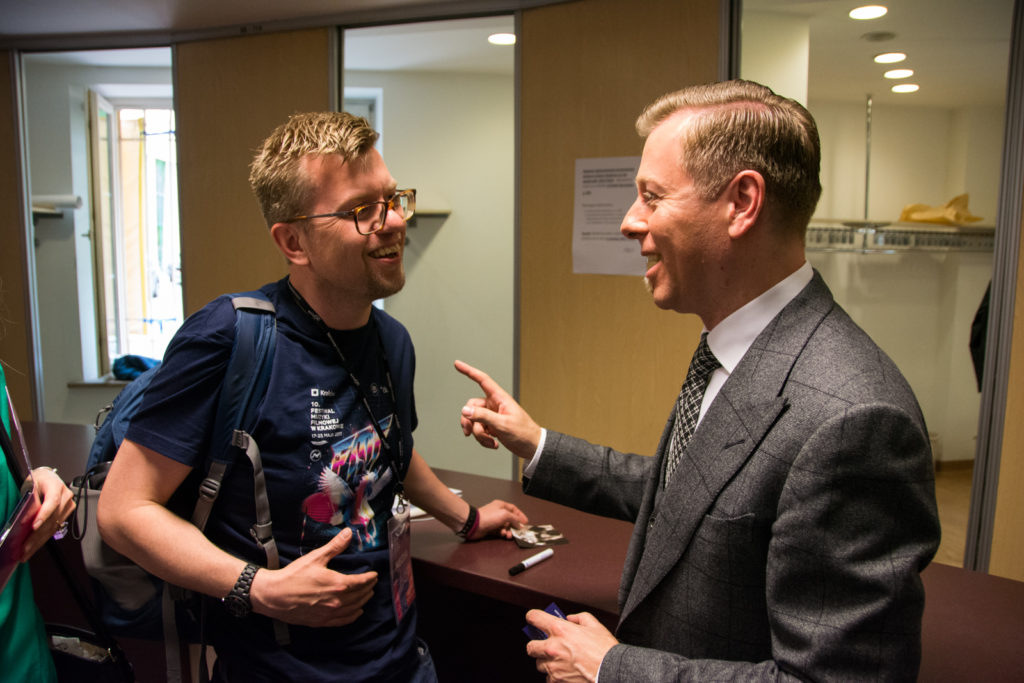 Abel Korzeniowski at FMF signing