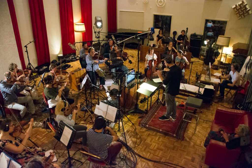 Recording of Wild - Matthijs Kieboom conducting the strings